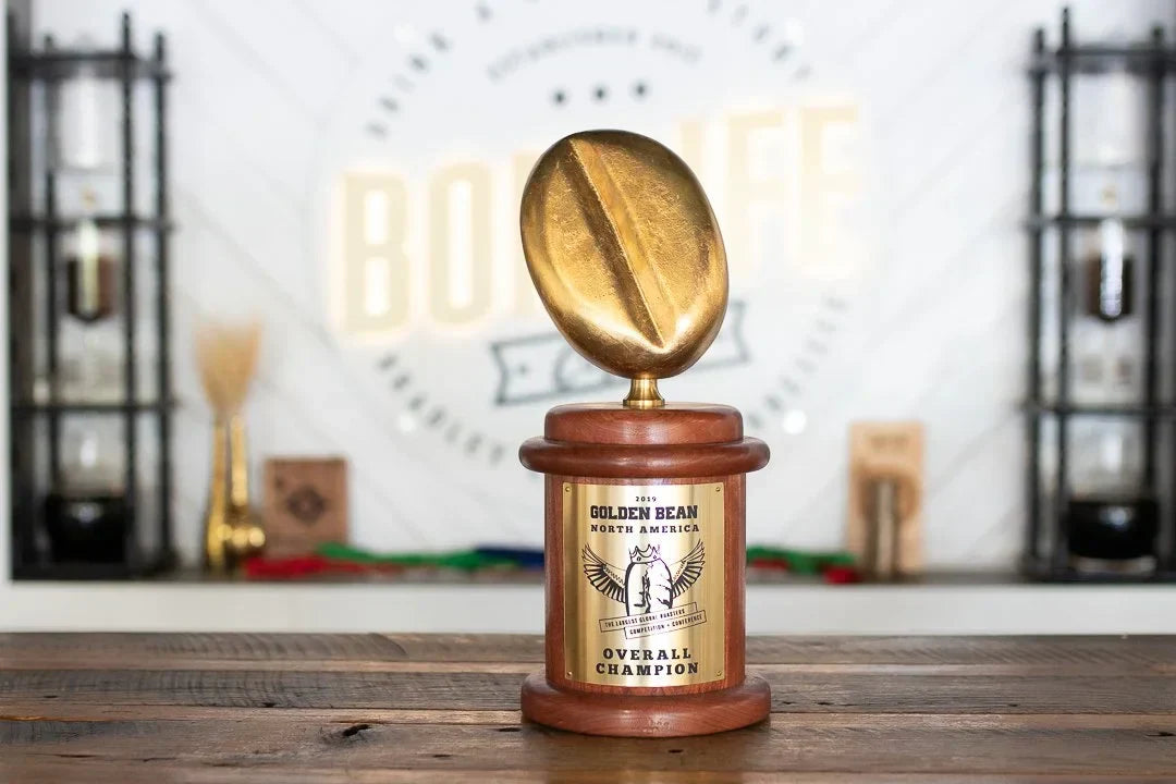 golden bean trophy