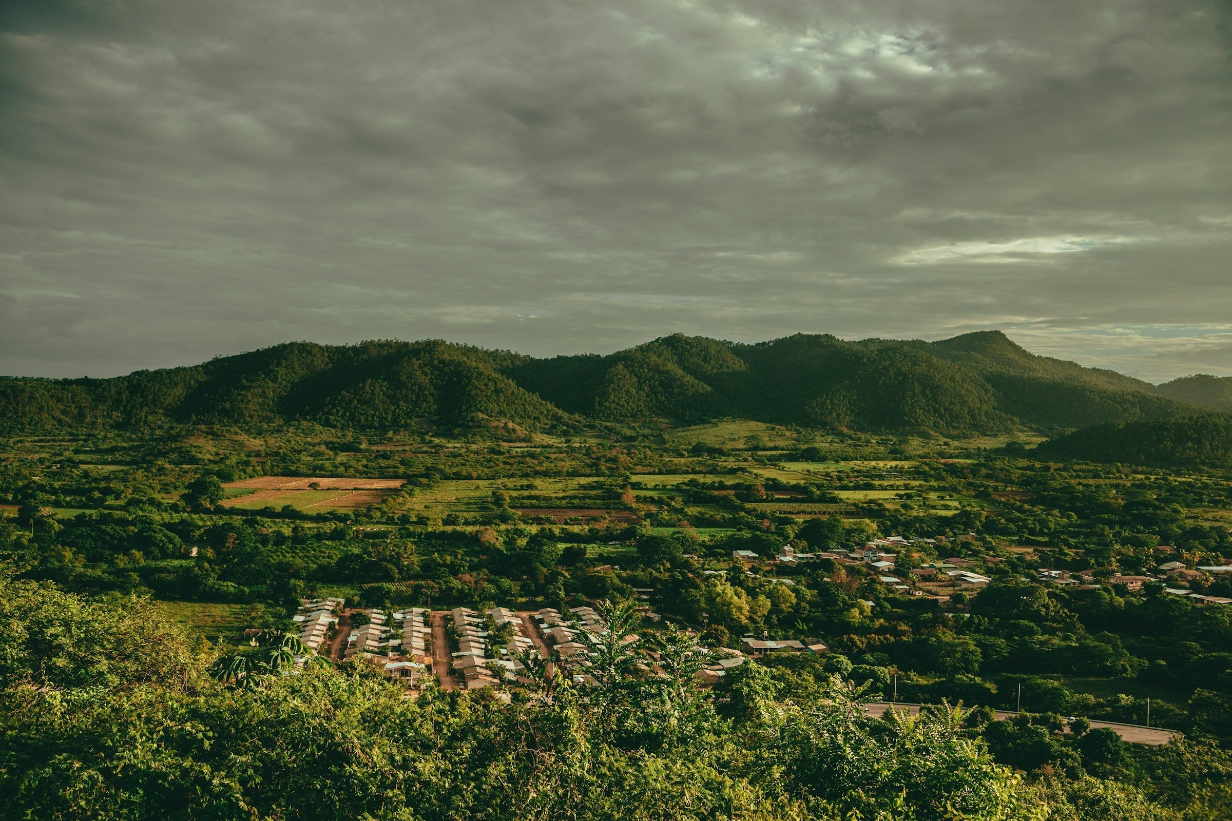 Verdant landscape of Honduras