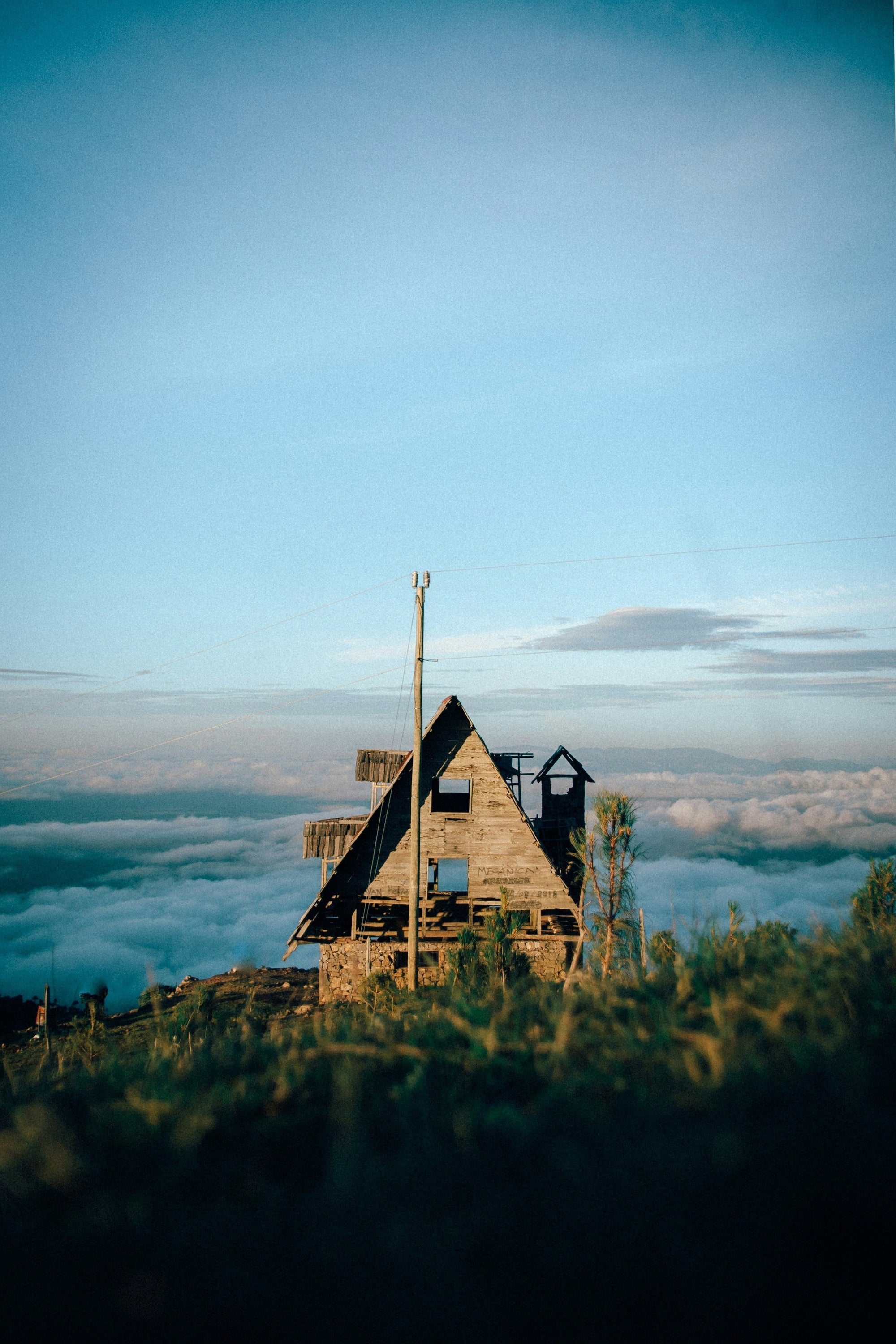 Derelict house in Huehuetenango, Guatemala