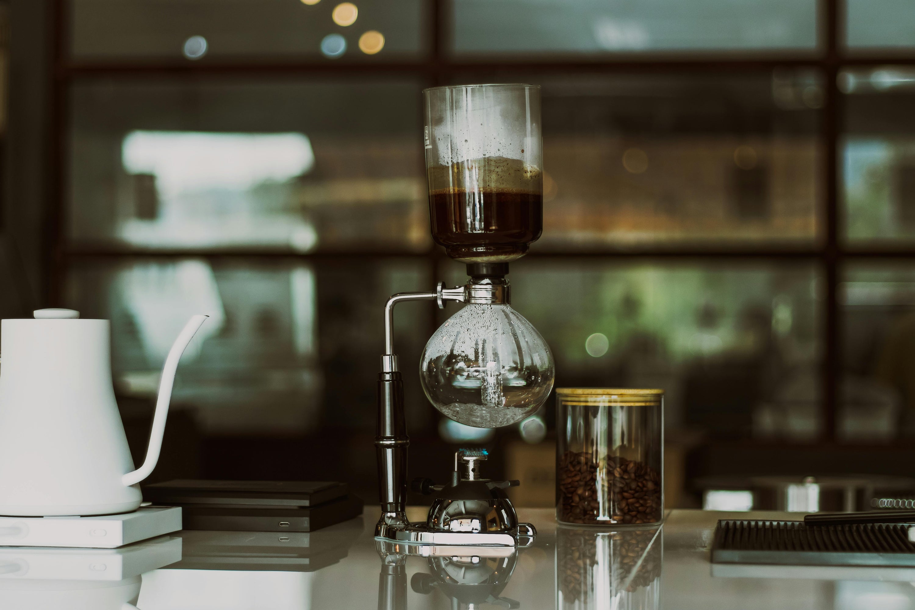 siphon coffee maker